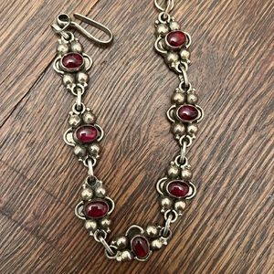 Vintage sterling bracelet…beautiful and boho.